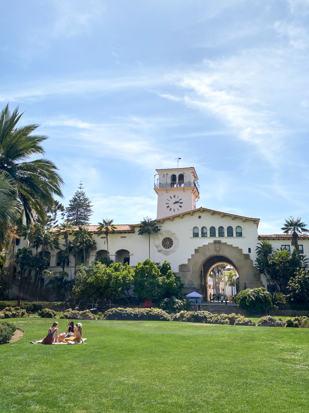 Santa Barbara County Courthouse in California