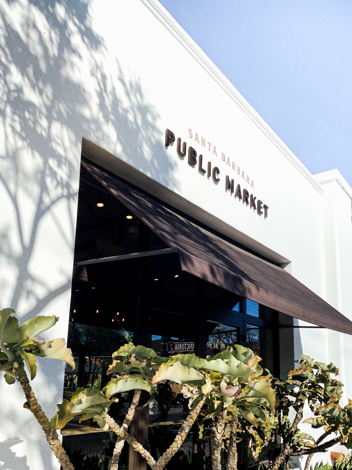 Santa Barbara Public Market Sign