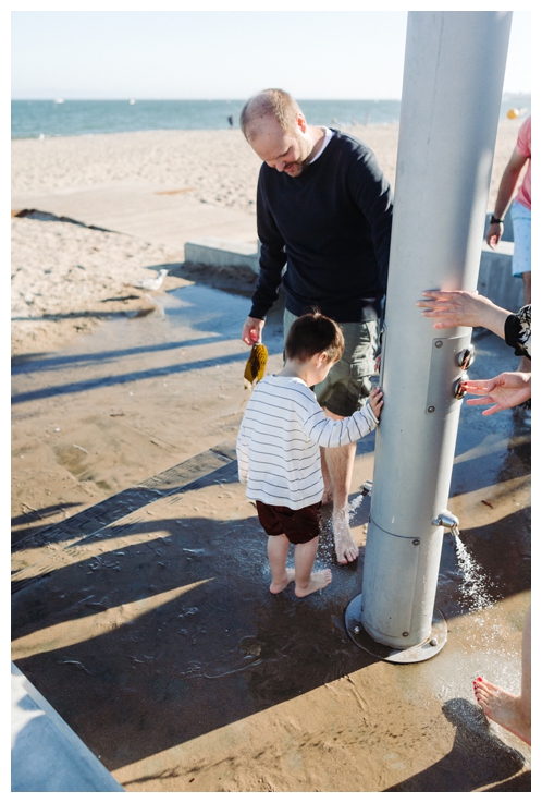 Family Photo Shoot in Santa Barbara at East Beach in California
