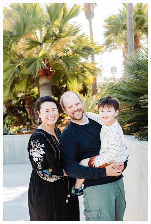 Family Photo Shoot in Santa Barbara at East Beach in California