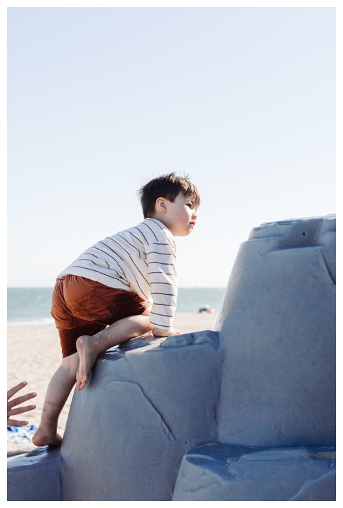 Family Photo Shoot in Santa Barbara at East Beach in California