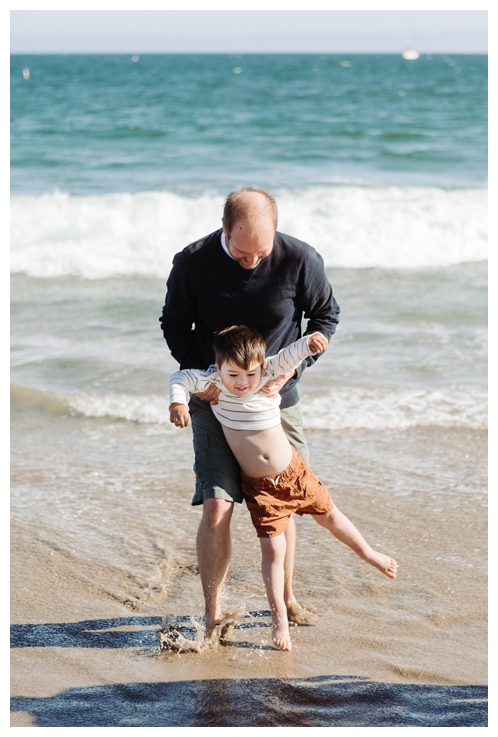 Family Photo Shoot in Santa Barbara at East Beach in California